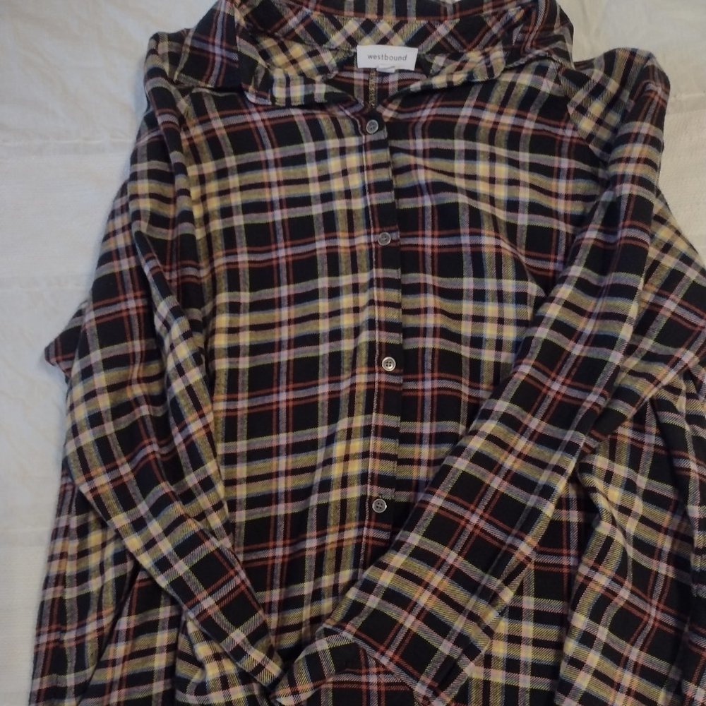 Westbound Women's Flannel Shirt NWOT Size S